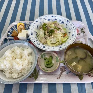 日替わり定食（野菜炒め）(丸徳食堂 )