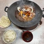 ホルモン定食 うどん