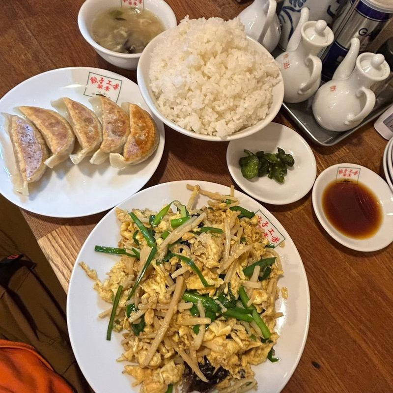 定食 B(関内 自家製餃子食べ放題 翠葉本店)