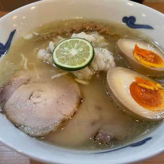 鰤塩らーめん　味玉入り(ガモウスマイル)