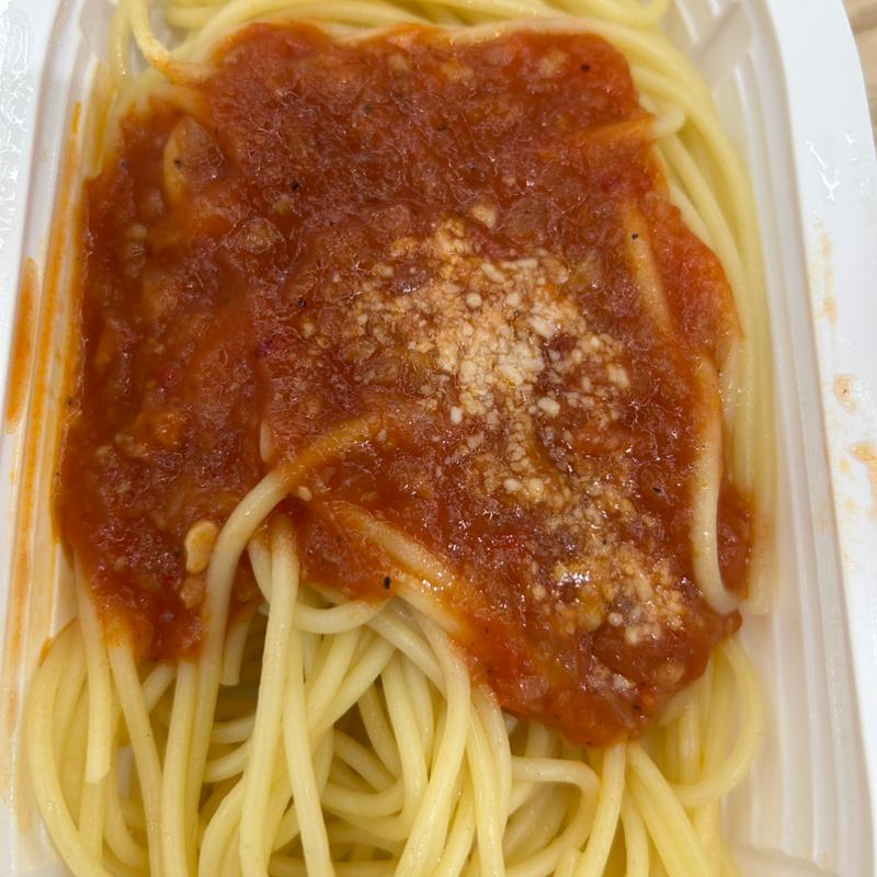 トマトのミートソースパスタ(セイコーマート ほくほく札幌ビル店)