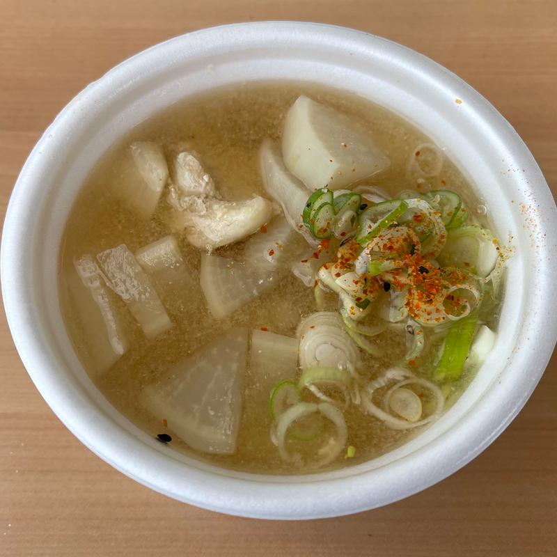 サバフグの味噌汁(長井水産（株）直売センター)