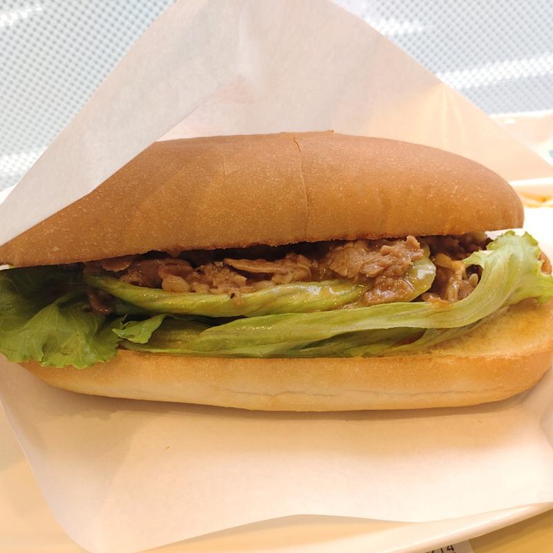 期間限定ミラノサンド　牛カルビ(ドトールコーヒーショップ 京成成田店)