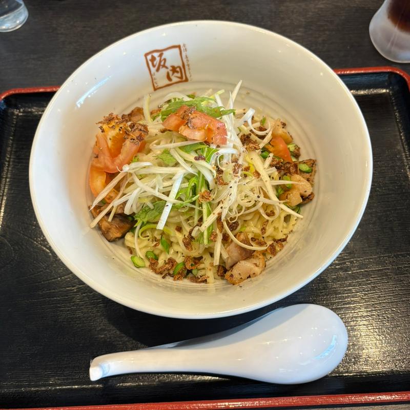 辛味たっぷり野菜のまぜそば(喜多方ラーメン坂内 上尾店)