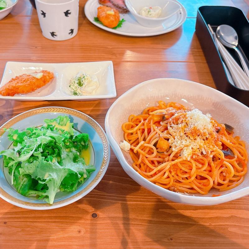 生パスタランチセット(なないろカフェ)