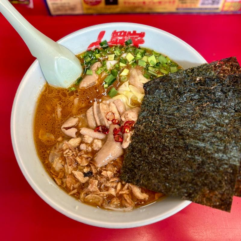 スタミナもつ醤油ラーメン(ラーメン山岡家 南2条店)
