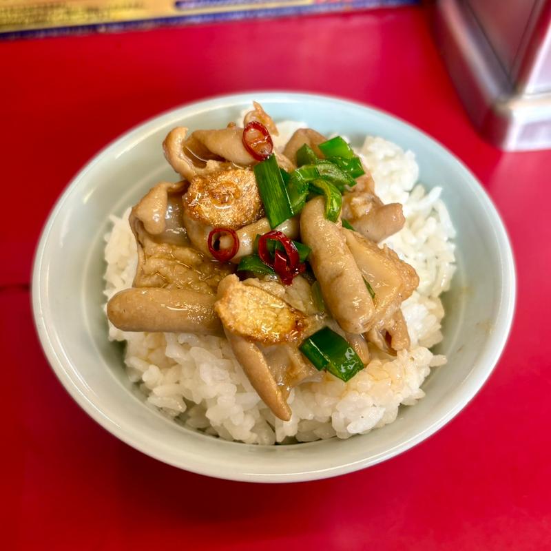 半ライス(ラーメン山岡家 南2条店)