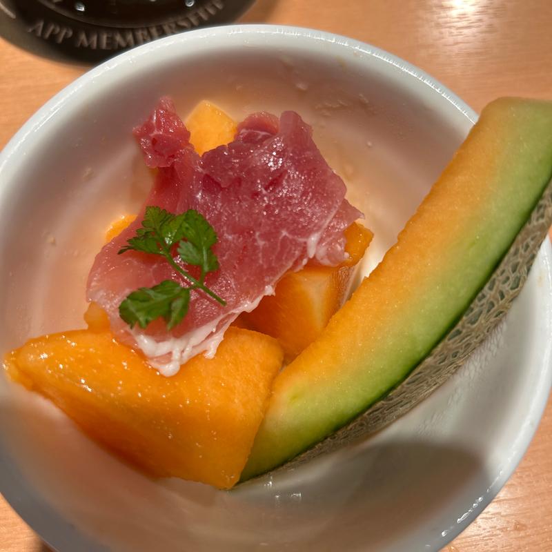 生ハムメロン(ヱビスバー 札幌アピア店 (YEBISU BAR Sapporo Apia))