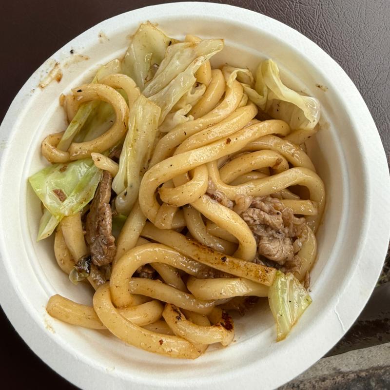 焼きうどん(瀬崎山王公園)