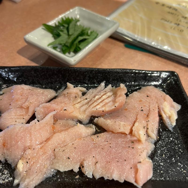 ミノ大葉ポン酢(焼肉 縁)