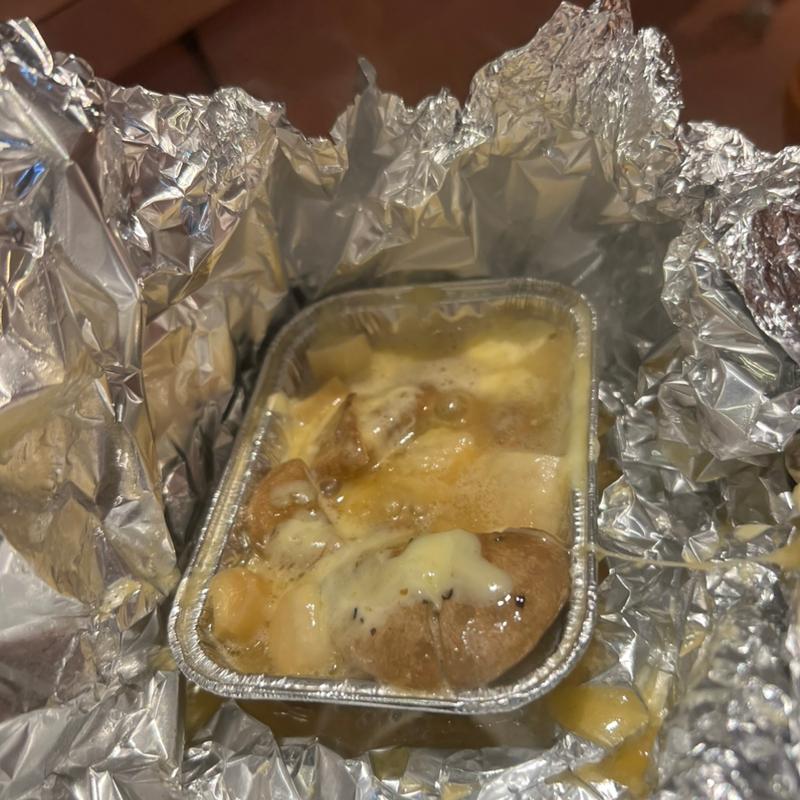 エリンギチーズホイル焼き(焼肉 縁)