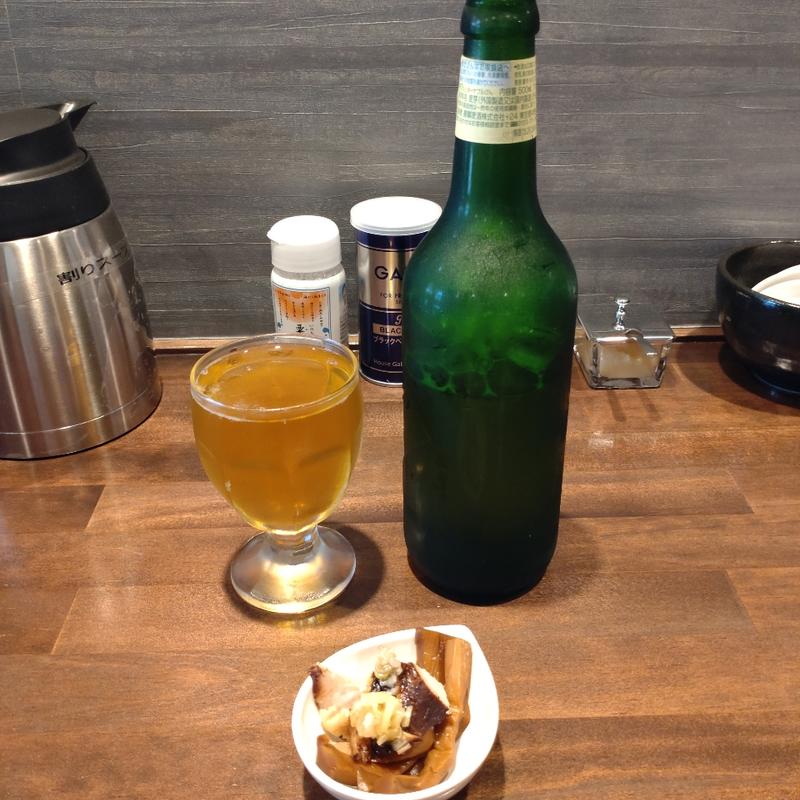 瓶ビール(中)(中華そば榮田)