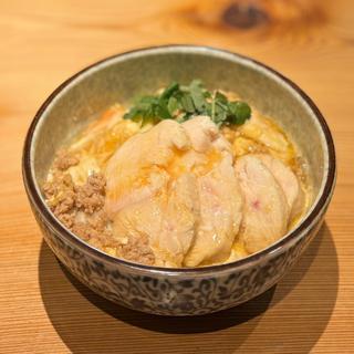 大胸筋親子丼(蕎麦前酒場 はんさむ裏渋谷)