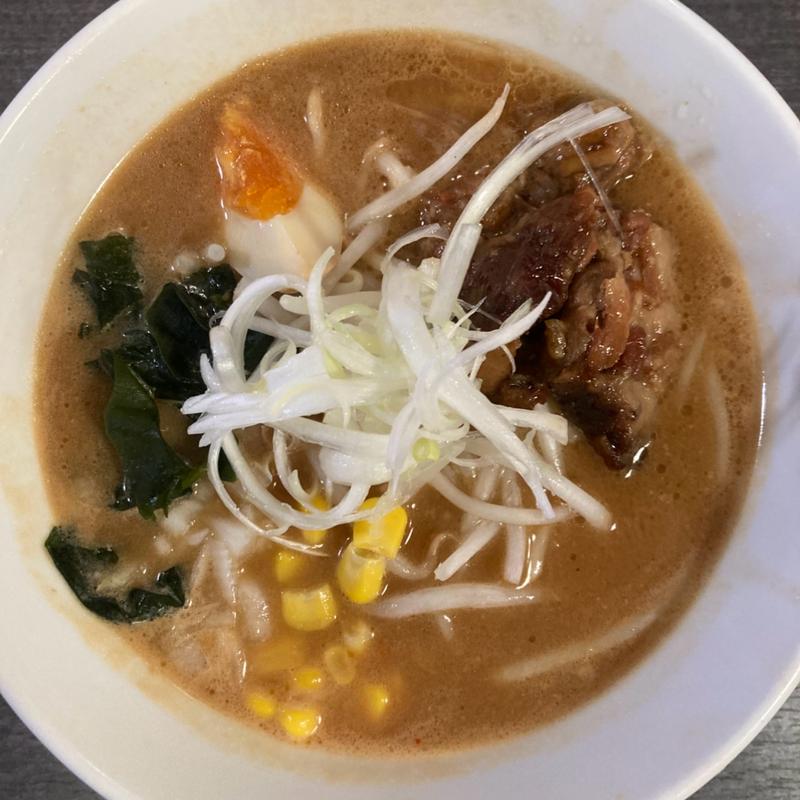 味噌ラーメン(北海道味噌ラーメン Menkoi Noodle (めんこいヌードル) 新長田店)