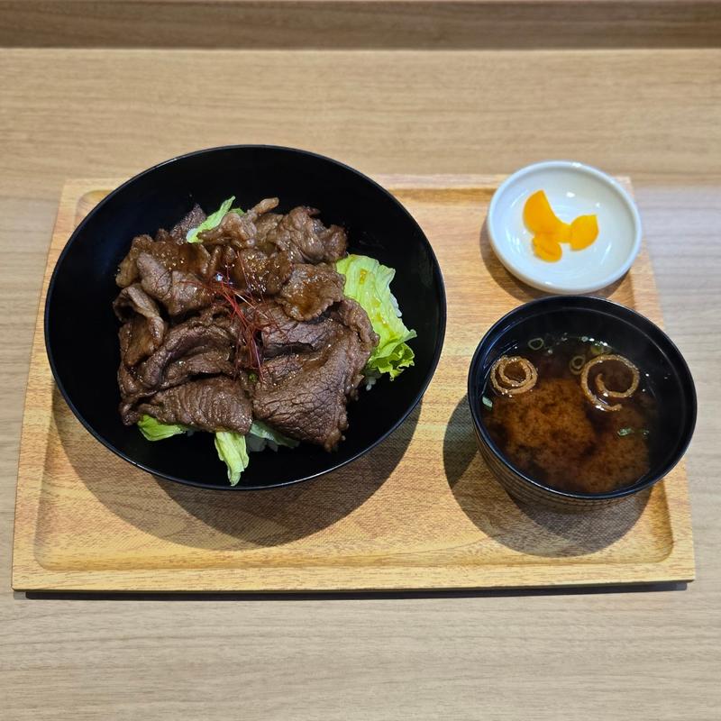 松阪牛焼肉丼(洋食屋　牛銀)