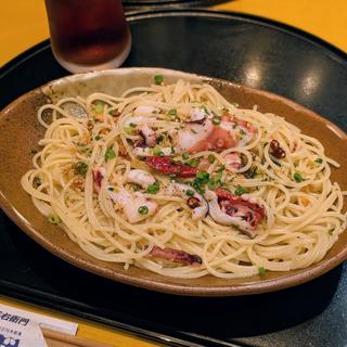 タコのペペロンチーノ(洋麺屋五右衛門 錦糸町テルミナ店)