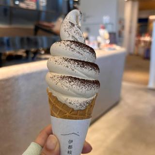 スペシャルティーコーヒーソフトクリーム(伊都岐珈琲 （イツキコーヒー）)