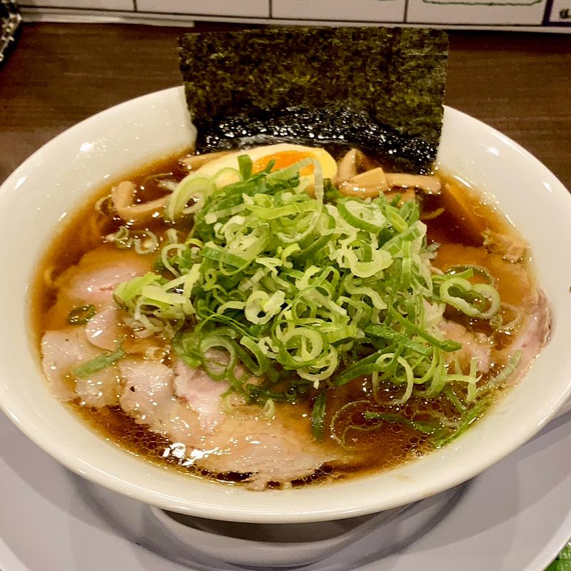 鶏生醤油ラーメン(岡本商店 北浜店)