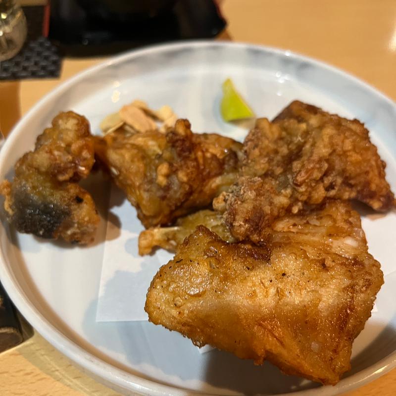 天然虎ふぐのから揚げ(英二楼 （えいじろう）)