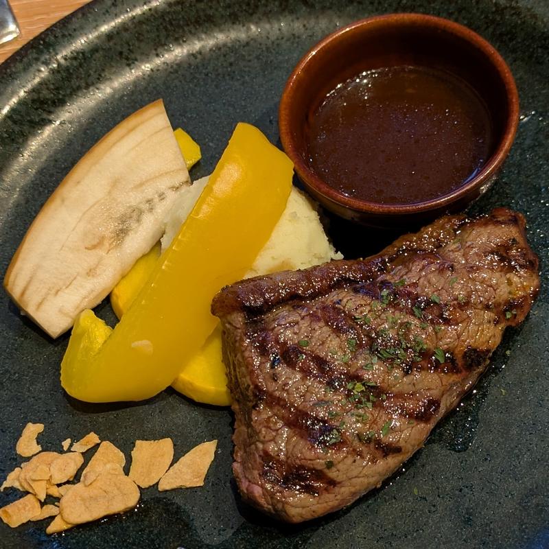 牛イチボのステーキ(ブッシュウィック べーカリー＆グリル （BUSHWICK BAKERY & GRILL）)