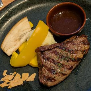 牛イチボのステーキ