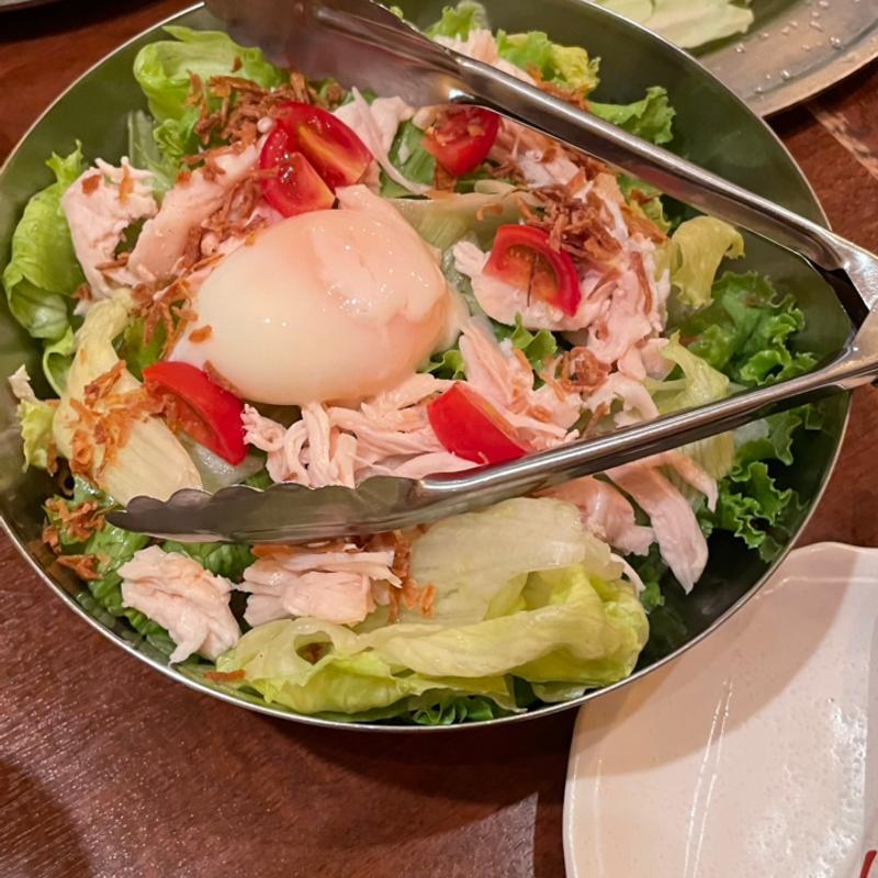 ハウスサラダ(骨付鳥 一鶴 西梅田店)