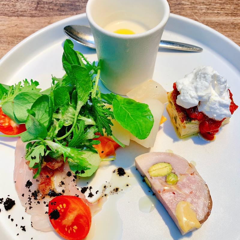 前菜盛り合わせ(トラットリア アー・アッラ・ゼータ （trarroria A alla Z）)