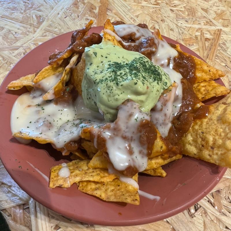 チリビーンズのナチョス(SUNTORY PARK CAFE)