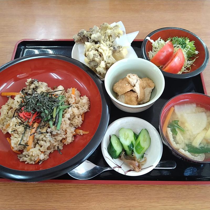 舞茸御膳(白根ドライブイン梧葉館 )