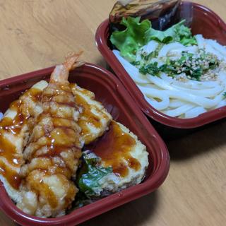 天丼と冷しうどん