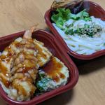 天丼と冷しうどん