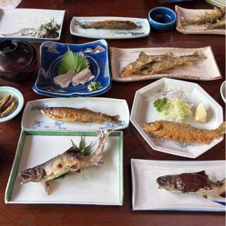 鮎フルコース