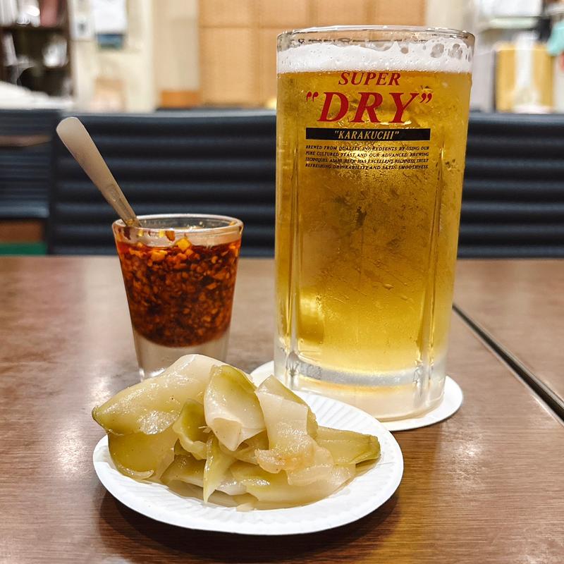 ビール(アジア料理 菜心)