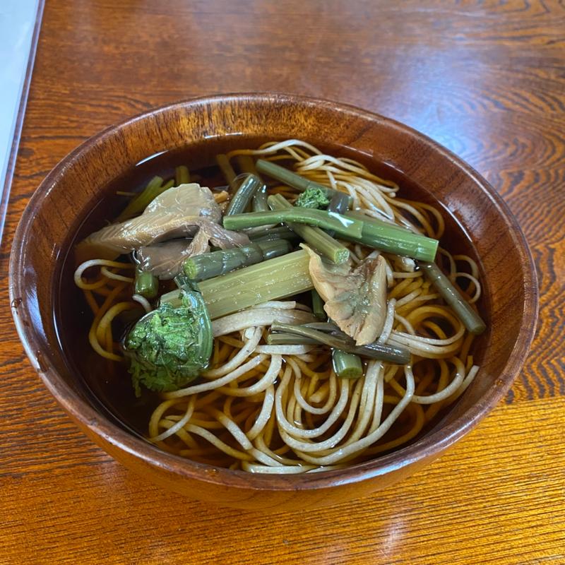 山菜そば(會津野 茂三郎 )