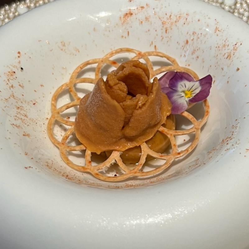 般河湾産 桜海老のデクリネソン(メインダイニングルーム ル・トリアノン)