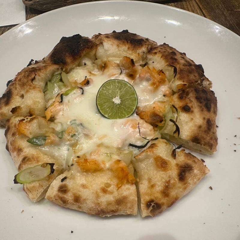 銀鮭と白ネギのすだち風味(ラ ズッカ ディ ナポリ)