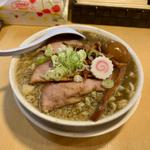 濃い朝中華そば 味玉(西中華そば店)