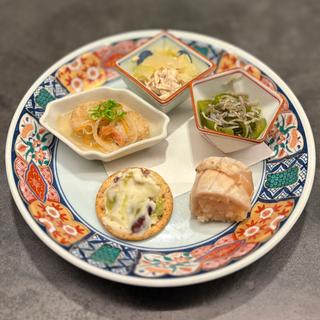 五種盛り合わせ(居酒屋 うちやま)