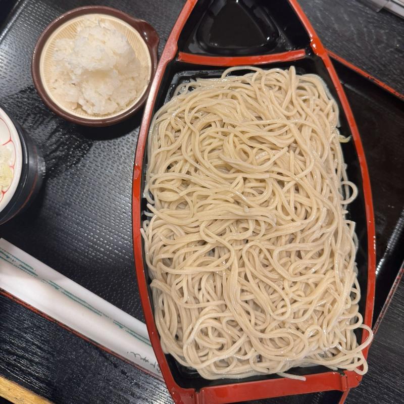 辛味大根おろしせいろ(そば処寿毛平)