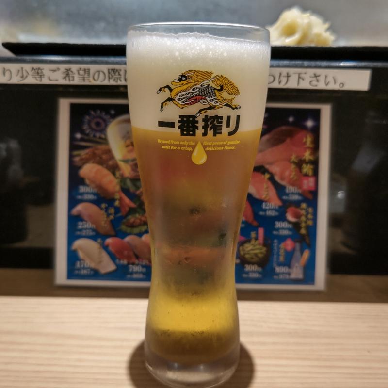 生中(築地すし兆 アトレ大船店)