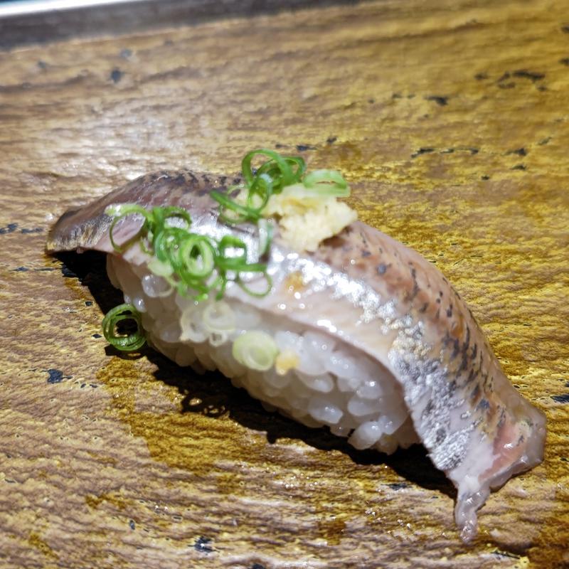 塩〆いわし(築地すし兆 アトレ大船店)