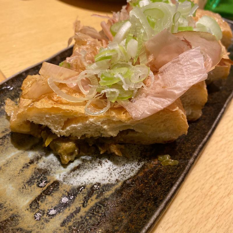 かぐら南蛮焼き油揚げ(味処●酒処 とらや)