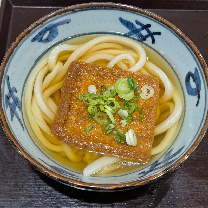 きつねうどん（冷）(宮武讃岐うどん ららぽーと豊洲店)