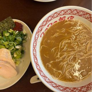 九条葱と鶏パイタンラーメン(フーフー飯店 亀有)