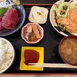 まぐろ切り落とし&とりからあげ