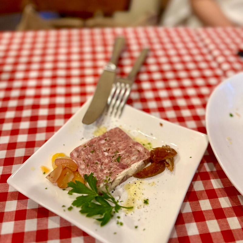 本日の前菜(イタリア料理店 クオーレ)