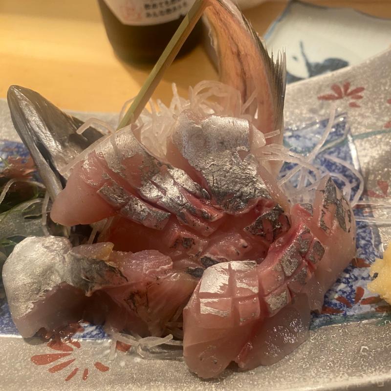 あじの刺身(磯丸 熱海平和通り店 )