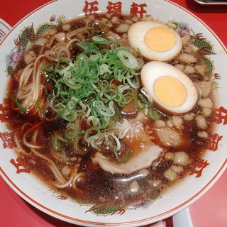 背脂黒醤油ラーメン(東京背脂黒醤油ラーメン 伍福軒 蒲田店)