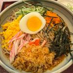 冷やしたぬき蕎麦