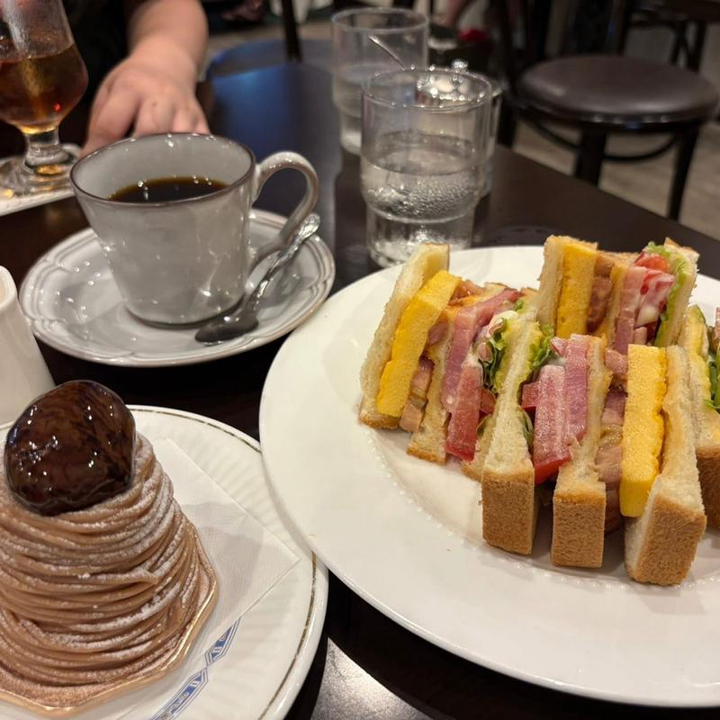 アメリカンクラブハウスサンド モンブラン(カフェーパウリスタ)